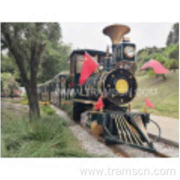 children rides park amusement electric track train